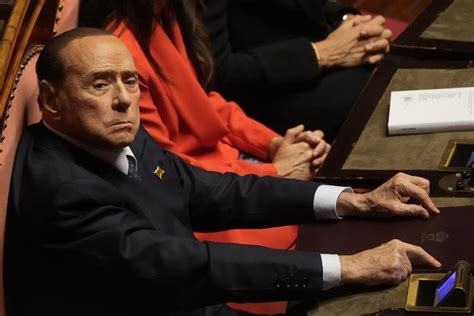 Berlusconi says he believes he’ll recover ‘once again’